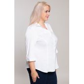 Elegants klasisks balts krekls