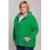 Zaļa vilnas džemperis