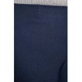 Garākas taisnas bikses tumši zilā krāsā