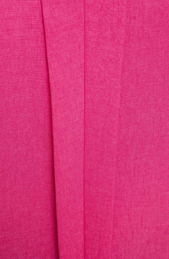 Brīva lina blūze rozā krāsā
