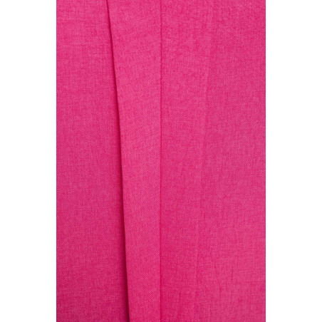 Brīva lina blūze rozā krāsā